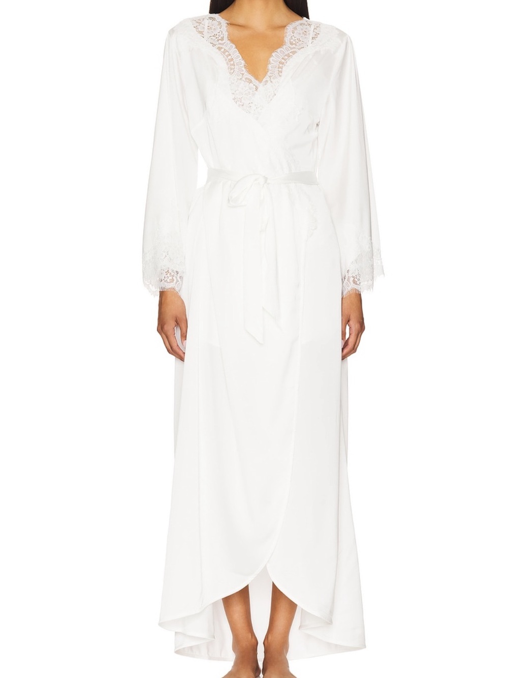 homebodii Sian Maxi Robe in White